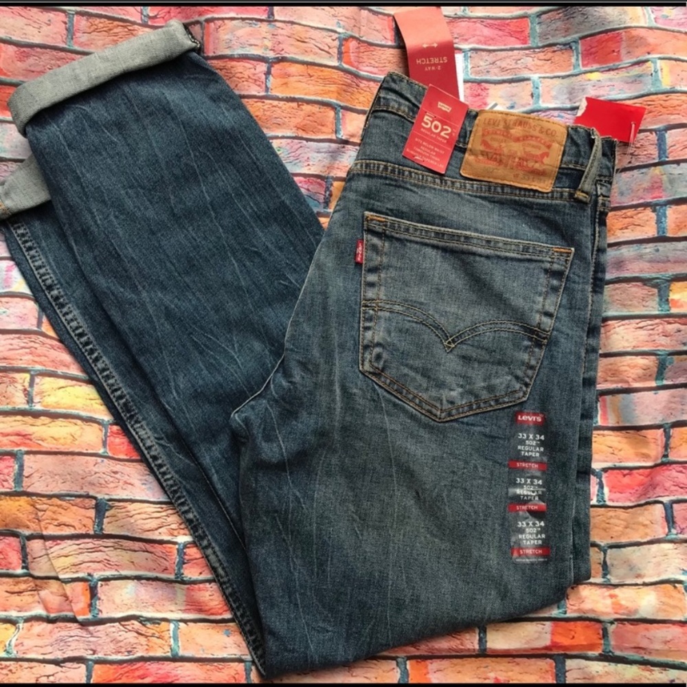 Levi 502 Regular taper 2-way stretch jeans